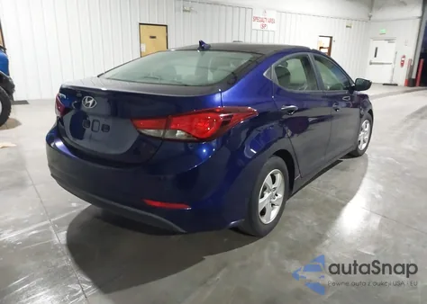 2014 Hyundai Elantra Se из США, поврежденный, VIN 5NPDH4AE8EH471576